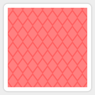 Pink Diamond Pattern Sticker